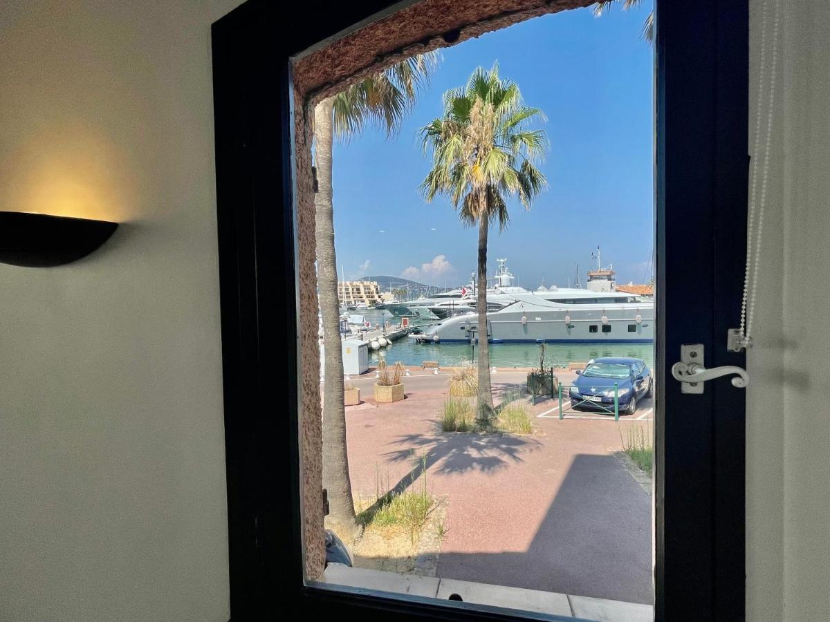 Marinesappartement-Yachts View, 100M Beach, Fiber Wifi High Speed Saint-Tropez Exteriör bild