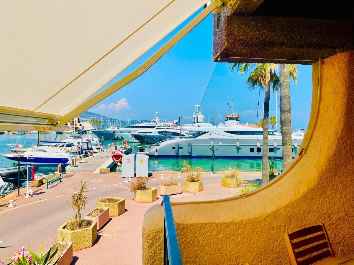 Marinesappartement-Yachts View, 100M Beach, Fiber Wifi High Speed Saint-Tropez Exteriör bild