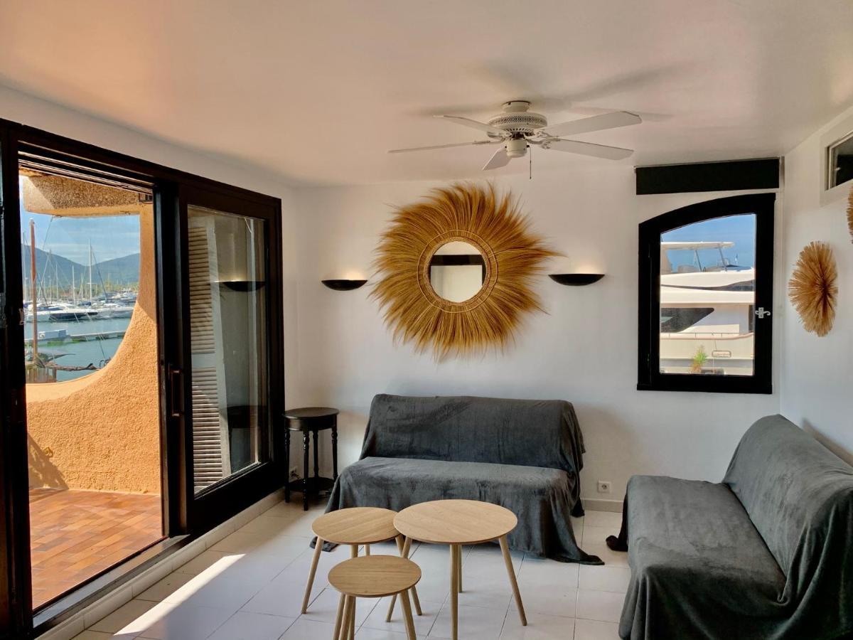Marinesappartement-Yachts View, 100M Beach, Fiber Wifi High Speed Saint-Tropez Exteriör bild
