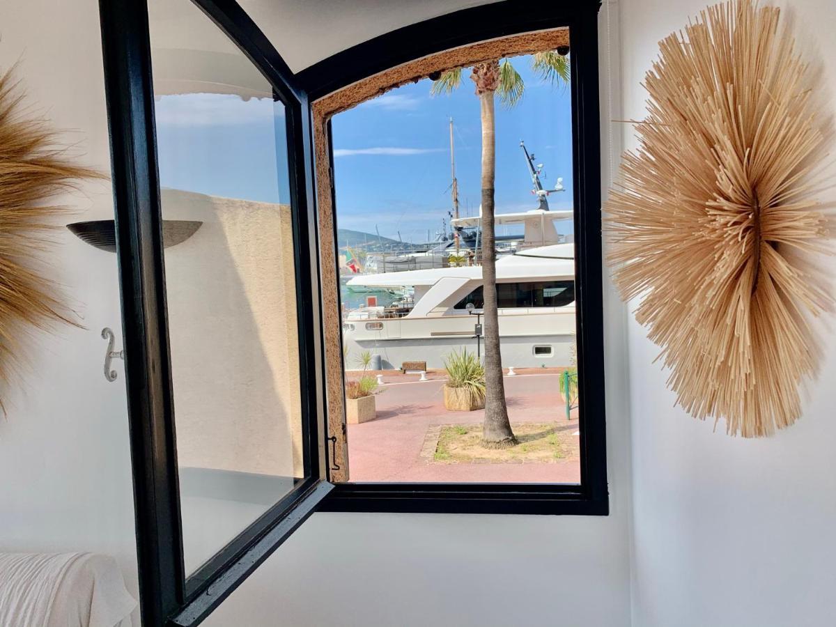Marinesappartement-Yachts View, 100M Beach, Fiber Wifi High Speed Saint-Tropez Exteriör bild