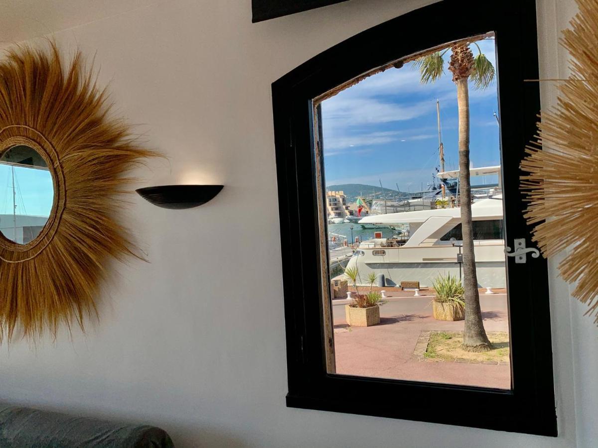 Marinesappartement-Yachts View, 100M Beach, Fiber Wifi High Speed Saint-Tropez Exteriör bild